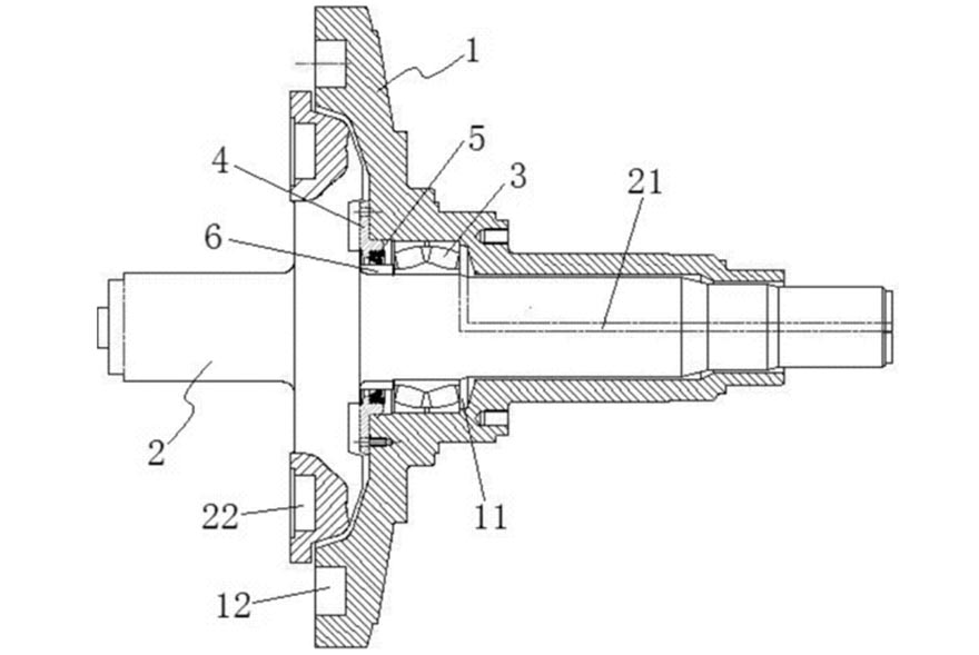 Granulator spindle04